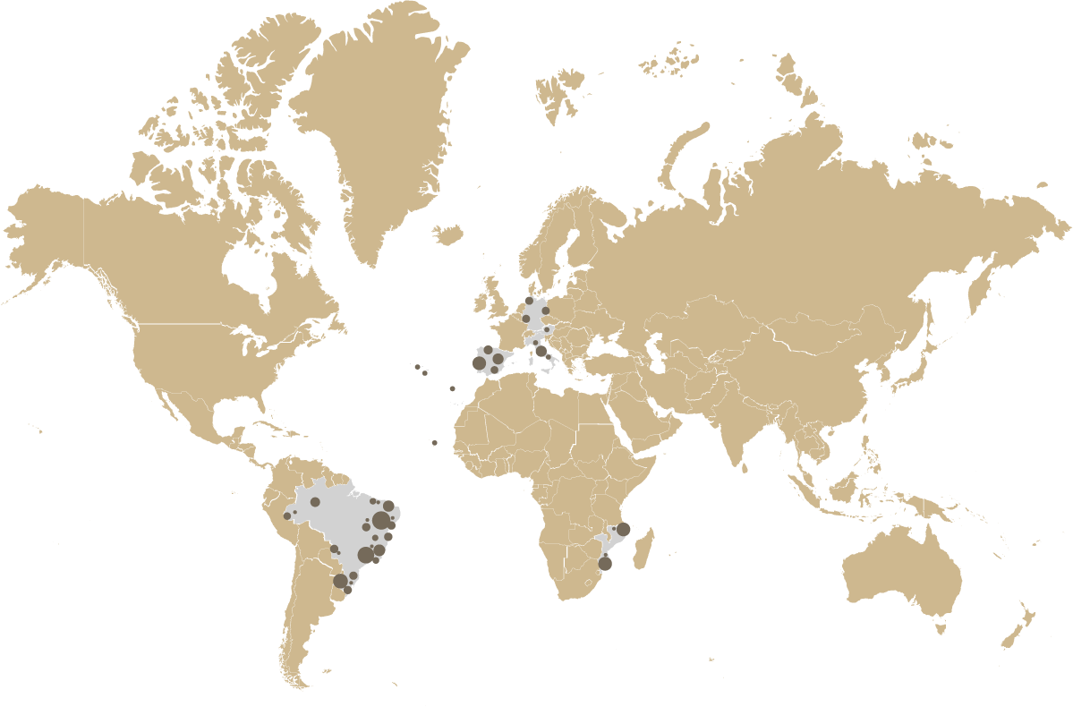 C+ARCH present globally C+ARCH presente globalmente