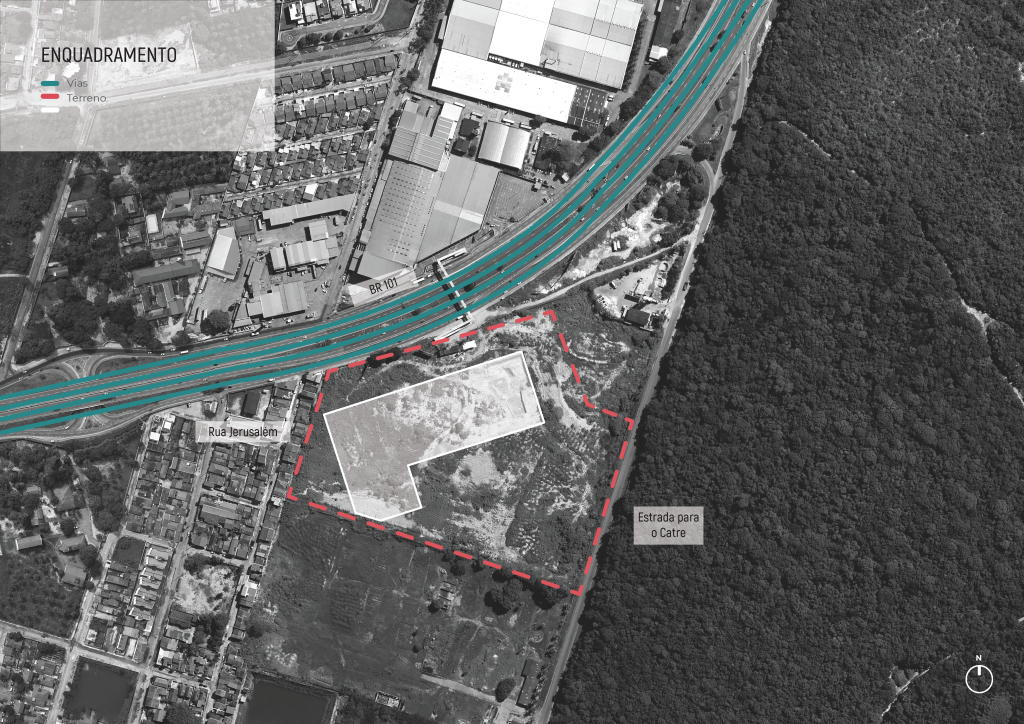 Diagrama apresentando o Enquadramento no projeto Natal, localizado em Rio Grande do Norte, Brasil.