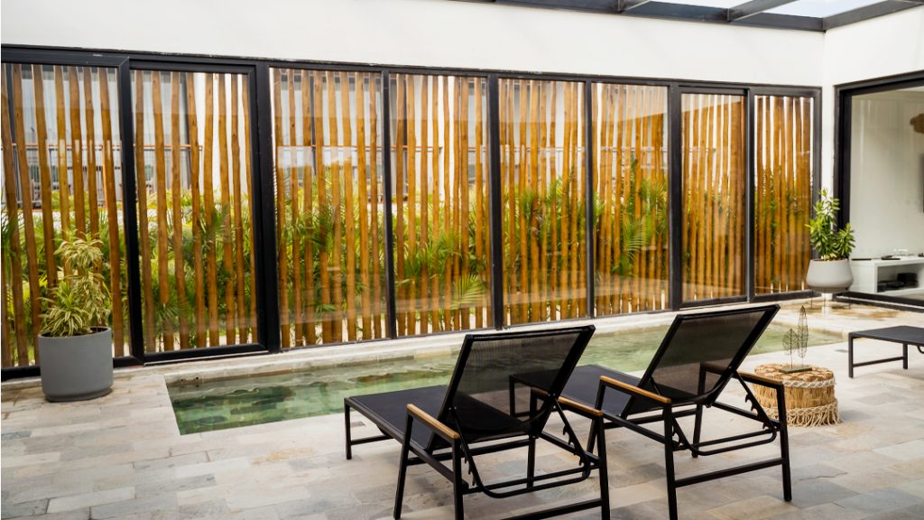 Fotografia apresentando a Área de SPA no projeto Hotel Nanii, localizado em Rio Grande do Norte, Brasil.