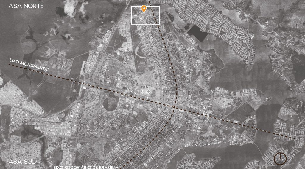 Diagrama apresentando o Enquadramento no projeto Shopping Boulevard | Rappi, localizado em Brasília, Brasil.